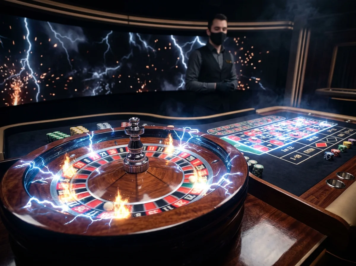 Lightning Roulette live τραπέζι